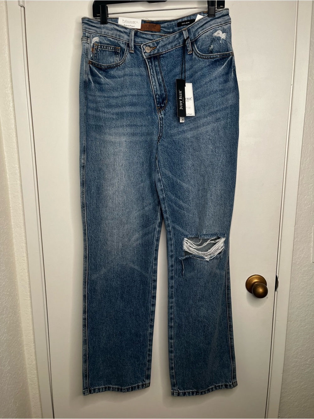 NWT Judy Blue Dad Jeans Loose Relaxed Fit 90’s Retro High Wasted 5 pocket 11/30